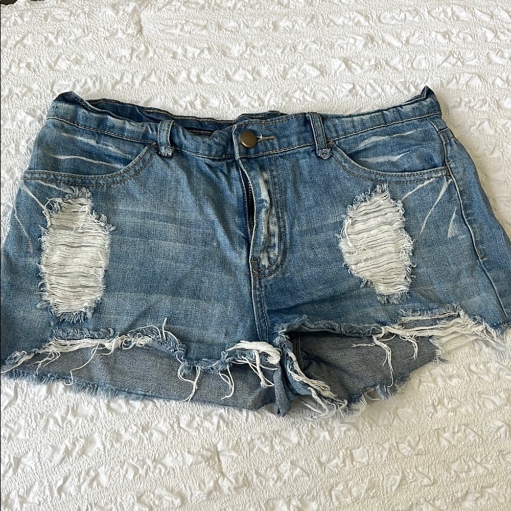 Blue Jean Shorts